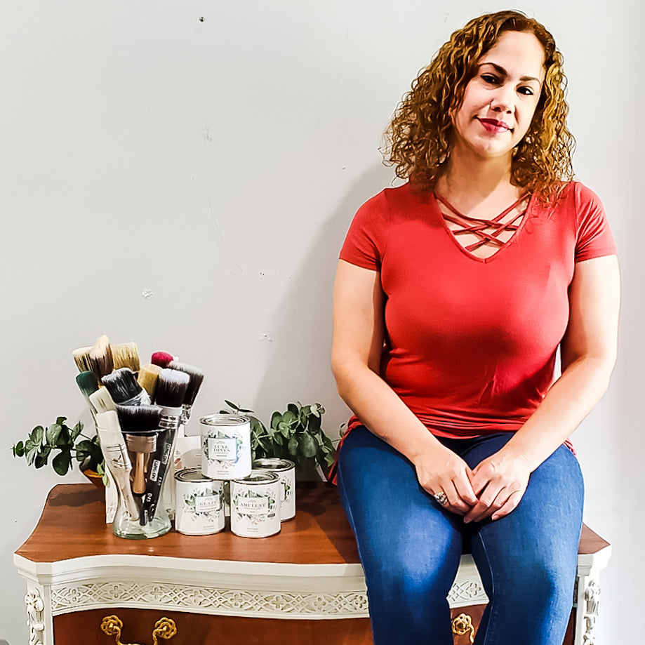 STORIES BEHIND THE REFINISHERS: Brushed by Maddie