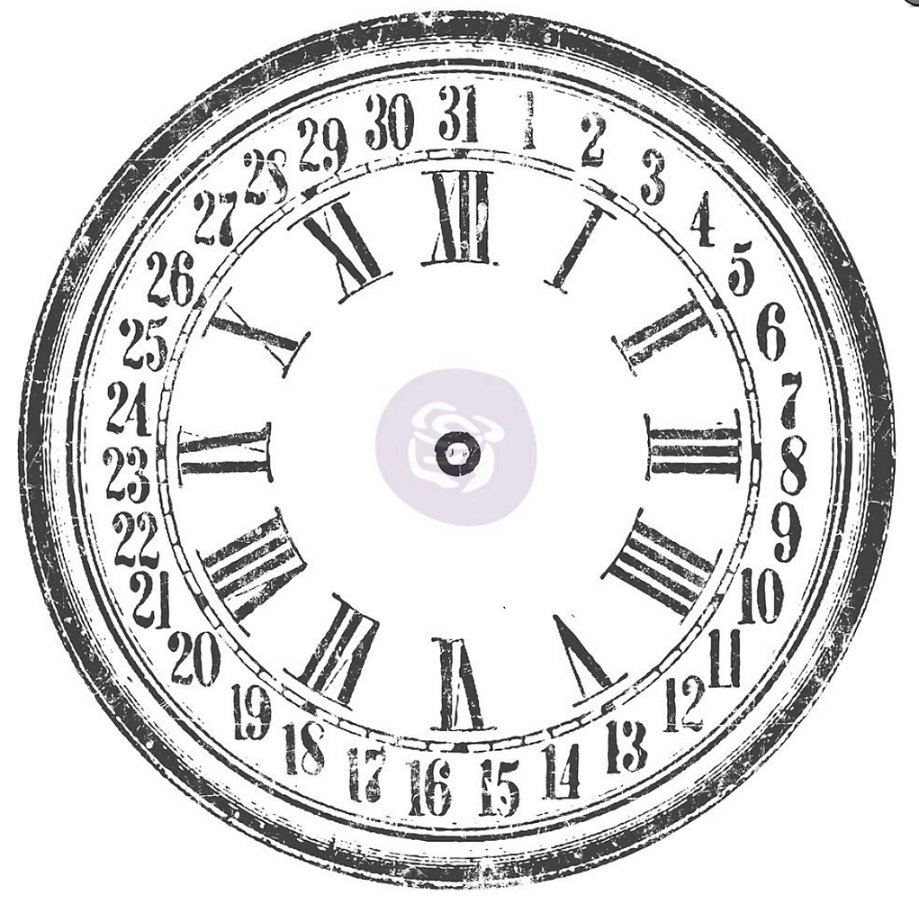 IOD-Decor Transfer- 28" Clock - The Chippy Barn (9677589897)