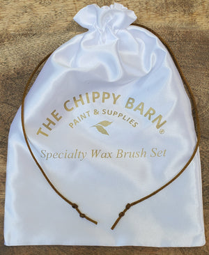 TCB- Natural Bristle Wax Brush- SET! (4855520952404)