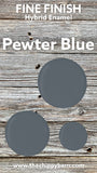 FINE FINISH - Pewter Blue